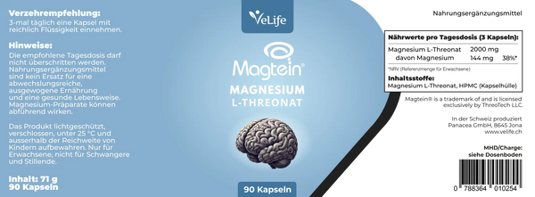 L-thréonate de magnésium