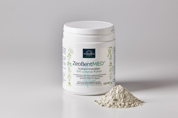 ZeoBent Med® Detox Pulver mit Zeolith und Bentonit