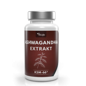 Ashwagandha Extrakt KSM-66 Tabletten - Velife Shop