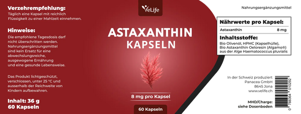 Astaxanthin Kapseln