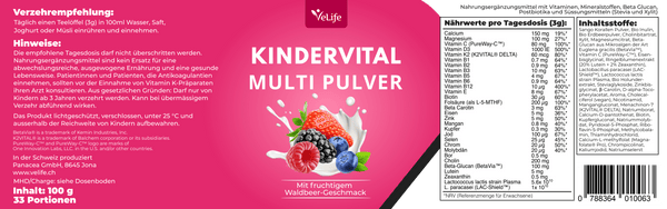 Kindervital Multi Pulver