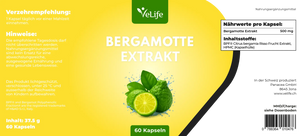 Bergamotte Extrakt Kapseln