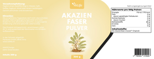 Akazienfaser Pulver