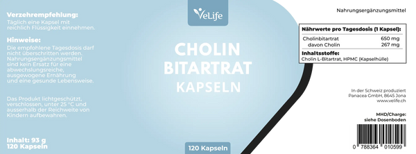 Cholin Kapseln