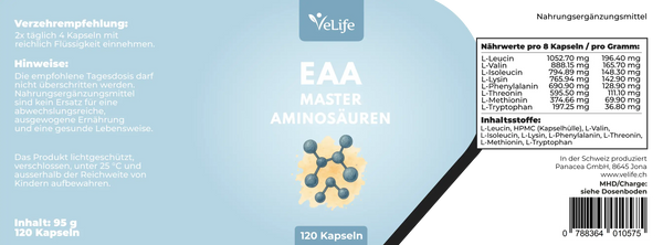 EAA Master Aminosäuren Kapseln