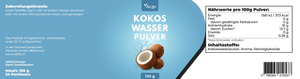 Kokoswasser Pulver