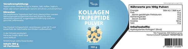 Kollagen Tripeptide Pulver
