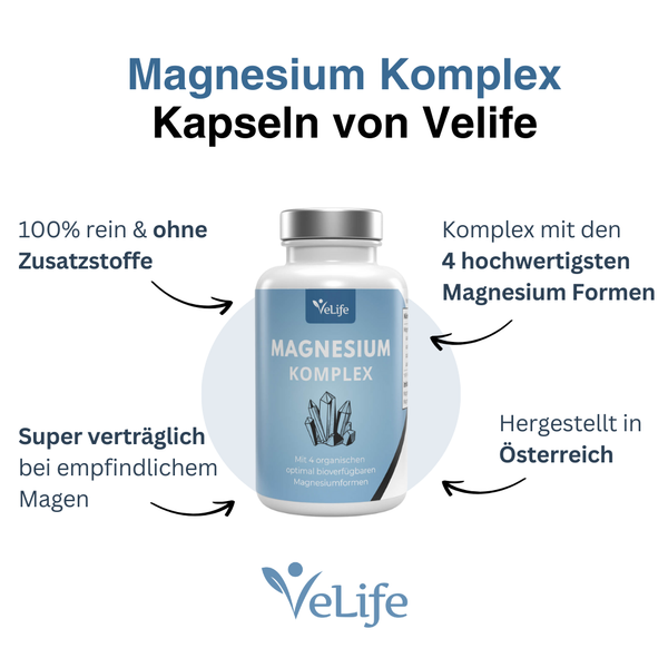 Magnesium Komplex Kapseln