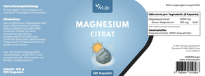 Magnesiumcitrat Kapseln