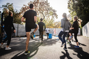 Menschen beim Sport