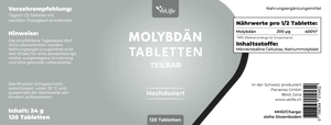 Molybdän Tabletten