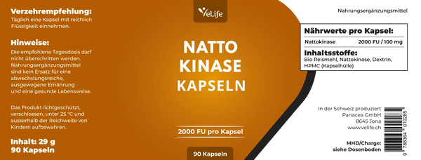 Nattokinase Kapseln