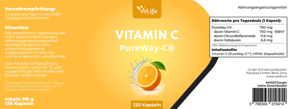 Vitamin C PureWay-C™ Kapseln