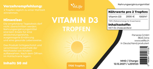 Vitamin D3 Tropfen