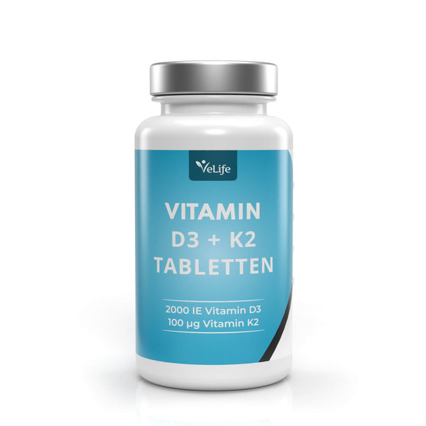 Vitamin D3 + K2 Tabletten