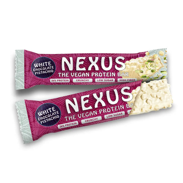 NEXUS Proteinriegel | White Chocolate Pistachio