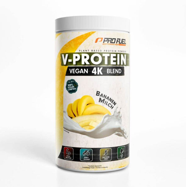 Veganes Protein Bananenmilch