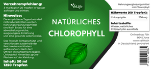 Chlorophyll Tropfen - Velife Shop