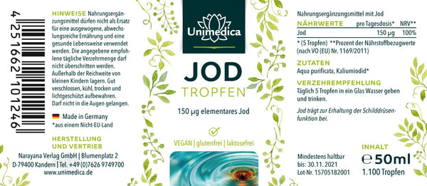 Jod Tropfen - Velife Shop