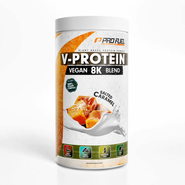 Caramello salato proteico vegano