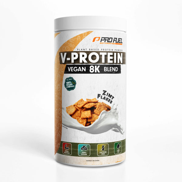 Fiocchi di cannella proteica vegana
